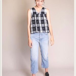 NWT Ace & Jig Dahlia tank top M